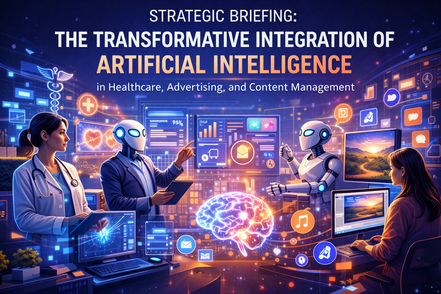 Strategic Briefing: The Transformative Integration of Artificial Intelligence in Healthcare, Advertising, and Content Management | Autonomyx Strategic Briefing: The Transformative Integration of Artificial Intelligence in Healthcare, Advertising, and Content Management